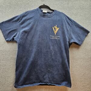 Large T Shirt University of Florida College of Veterinary Medicine Dark Blue